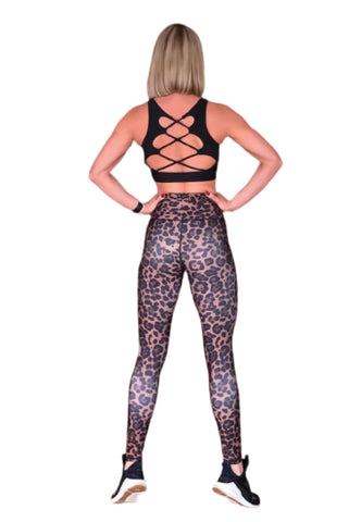 872 - Leggings Léopard À Taille Extra Haute - Libérez Votre Côté Sauvage 🐆✨