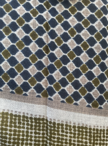 AISHITERU - Indigo Harmony Printed Cashmere Scarf - Timeless luxury 💙✨