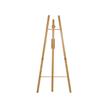 Securit® Kiefernholz Staffelei, 165cm, Teak, Outdoor