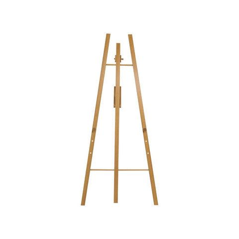 Securit® Kiefernholz Staffelei, 165cm, Teak, Outdoor