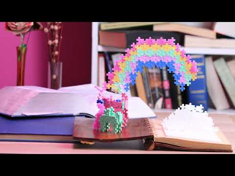 275 Kreativ Bausteine Einhörner