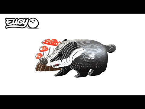 3D Bastelset Dachs