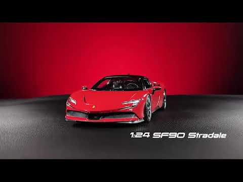 Ferrari R&P SF90 Stradale 1/24 rot