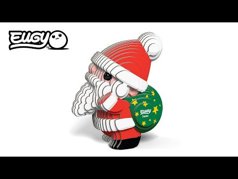 3D Bastelset Weihnachtsmann