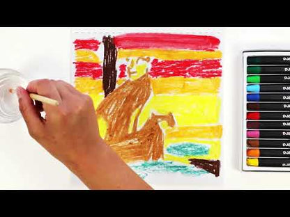 Aquarell im Gegenlicht