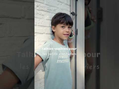 Walkie-Talkies mit Taschenlampe blau/rot