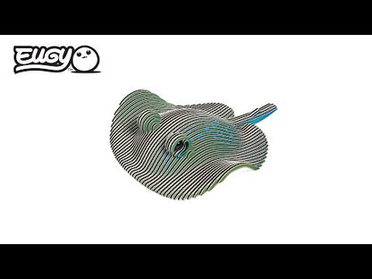 3D Bastelset Stachelrochen