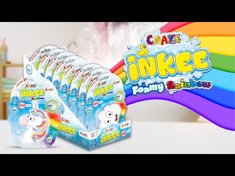 Inkee Badebombe Foamy Rainbow