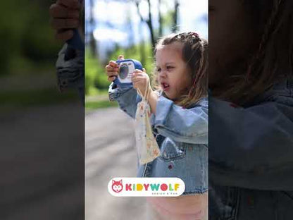 Foto- und Videokamera gelb