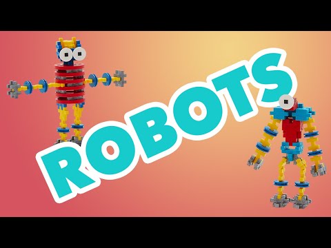 250 Kreativ Bausteine Roboter