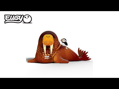 3D Bastelset Walross