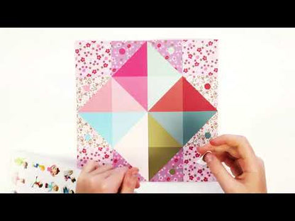 Origami Himmel und Hölle pink