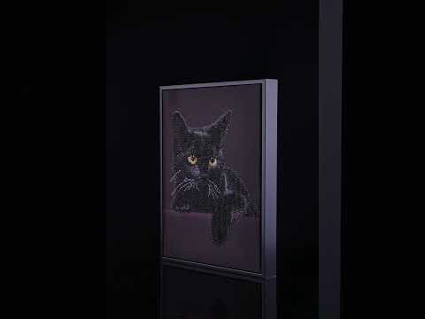 Diamond Painting Schwarze Katze