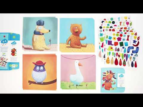 Sticker und Basteln Tiere