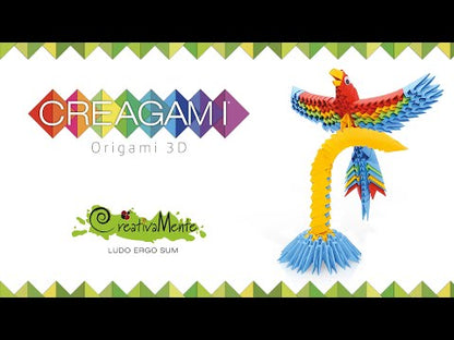 Origami 3D Papagei 243 Teile