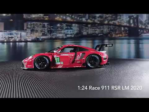 Race 1/24 Porsche 911 RSR LM rot