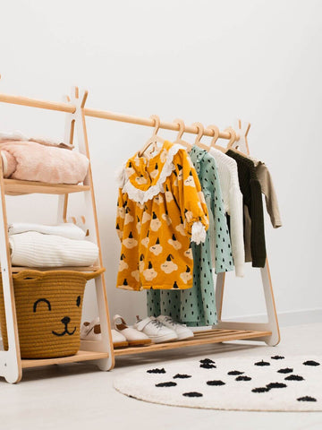 toddler wooden hangers