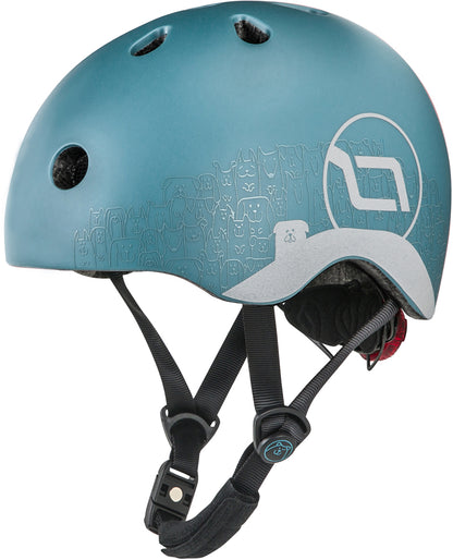 Scoot and Ride | Kinderhelm reflective | XXS-S | Steel