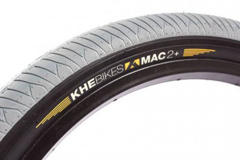 KHE | BMX | Tire MAC2+ - grau-schwarz - 20" x 2,3 PARK-STREET E10