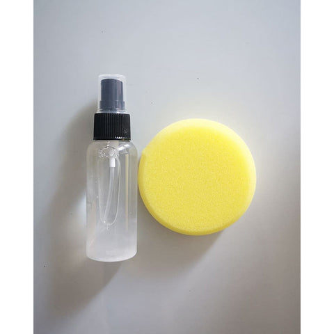 Schiefertafel Reinigungsspray 50ml, inkl. Schwamm