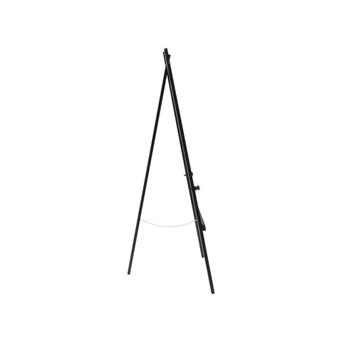 Securit® Kiefernholz Staffelei, 165cm, Schwarz, Outdoor