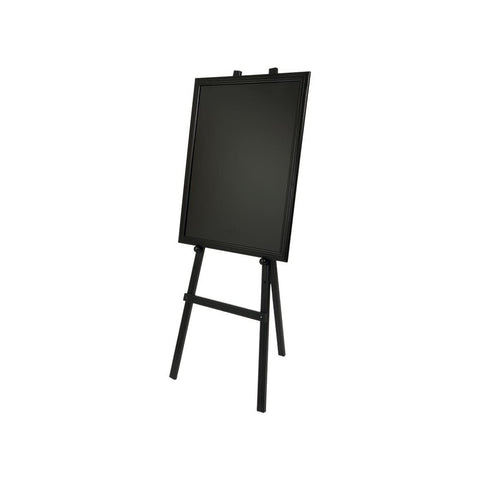 Securit® Kiefernholz Staffelei, 165cm, Schwarz, Outdoor