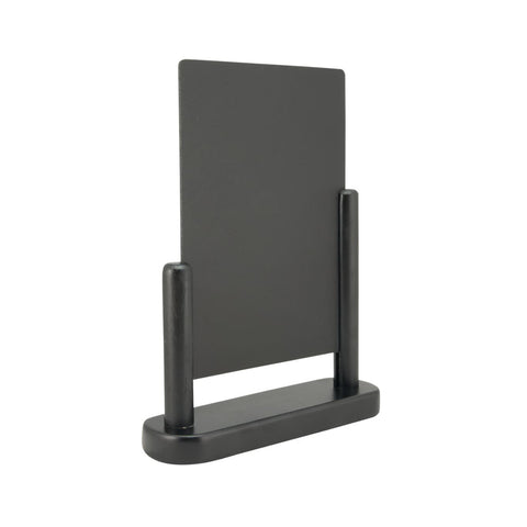 Securit® Tischkreidetafel, Holzsockel Schwarz