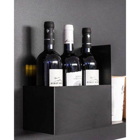 KalaMitica® Magnetbehälter aus Stahl, Schwarz matt