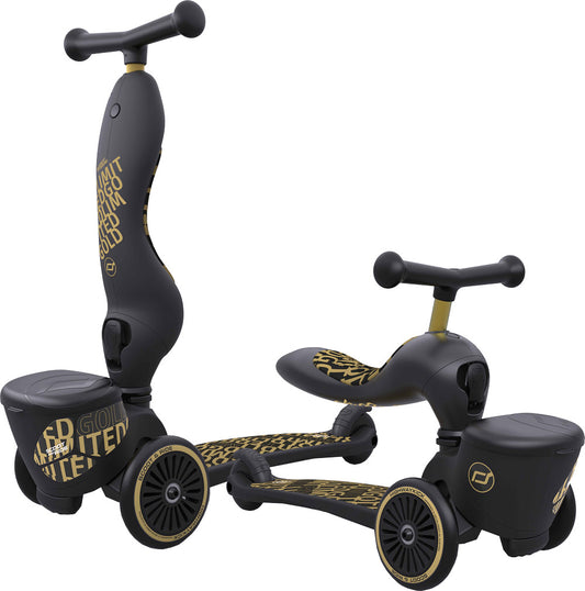 Scoot and Ride Laufrad / Dreirad | Highwaykick 1 lifestyle | Black-gold