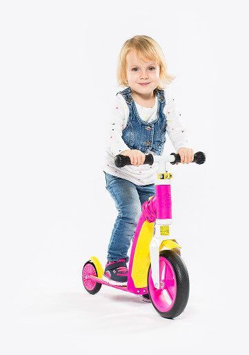 Scoot and Ride Laufrad / Dreirad | Highwaybaby | Pink-Gelb