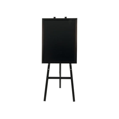 Securit® Kiefernholz Staffelei, 165cm, Schwarz, Outdoor