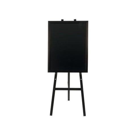 Securit® Kiefernholz Staffelei, 165cm, Schwarz, Outdoor