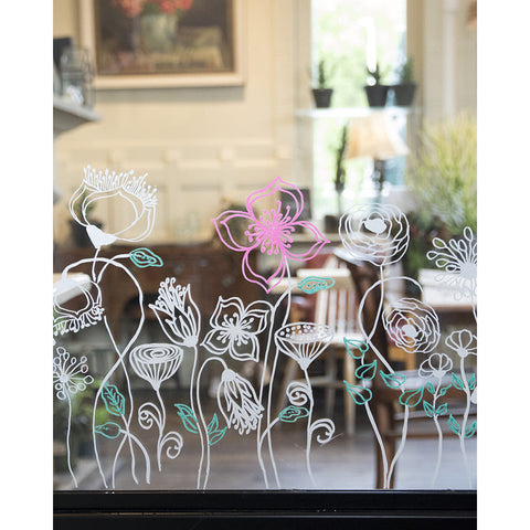 Securit® Fensterschablonen "Home", 3er Set, Format: A3, inkl. 1 Securit® Kreidestift