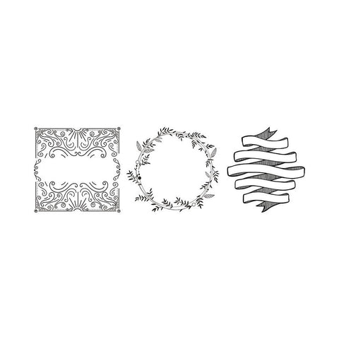 Securit® Fensterschablonen Signs, 3er Set, Format: A2, inkl. 1 Securit® Kreidestift