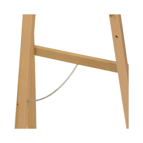 Securit® Kiefernholz Staffelei, 165cm, Natur, Outdoor