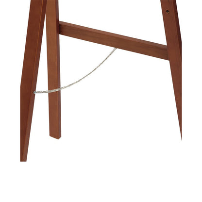 Securit® Kiefernholz Staffelei, 165cm, Mahagoni, Outdoor