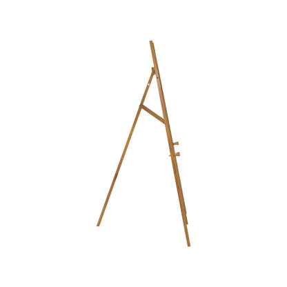 Securit® Kiefernholz Staffelei, 165cm, Teak, Outdoor