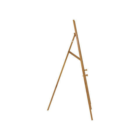 Securit® Kiefernholz Staffelei, 165cm, Teak, Outdoor