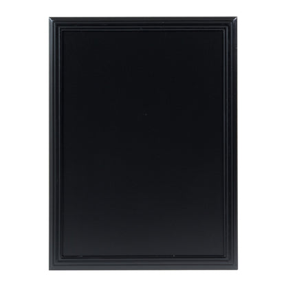 Securit® Wandkreidetafel, Holzrahmen Schwarz, 60x80cm, Outdoor