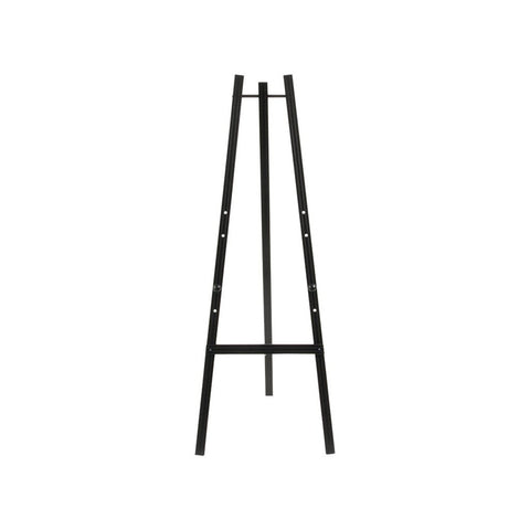 Securit® Kiefernholz Staffelei, 165cm, Schwarz, Outdoor