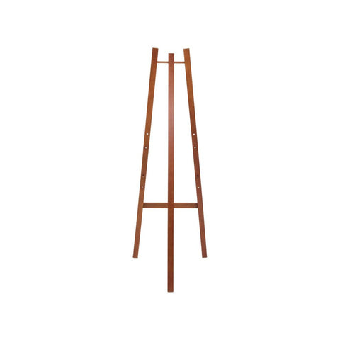 Securit® Kiefernholz Staffelei, 165cm, Mahagoni, Outdoor