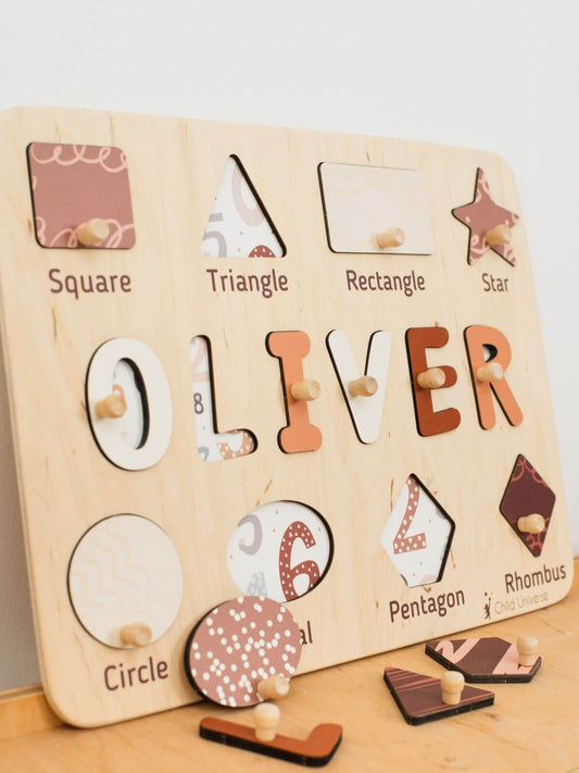 wooden shape puzzle for toddlers