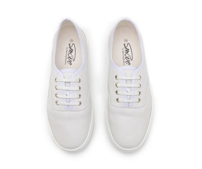 SMOVE Dance Sneaker in Wit Leer