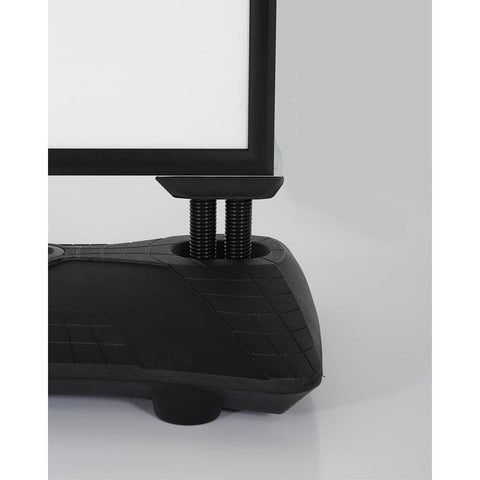 Kundenstopper Alu mit Wassertank, WindPro Budget, Schwarz, Outdoor