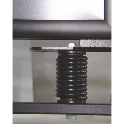 Windfester Kundenstopper "Poster Swing" mit Räder, Schwarz