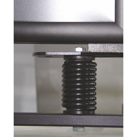 Windfester Kundenstopper "Poster Swing" mit Räder, Schwarz