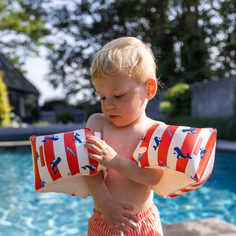 Swim Essentials | Schwimmflügel 0-2 Jahre | Red White Whale