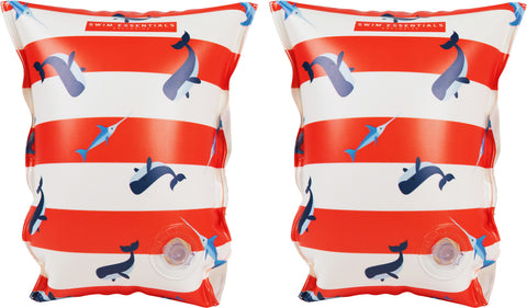 Swim Essentials | Schwimmflügel 2-6 Jahre | Red White Whale