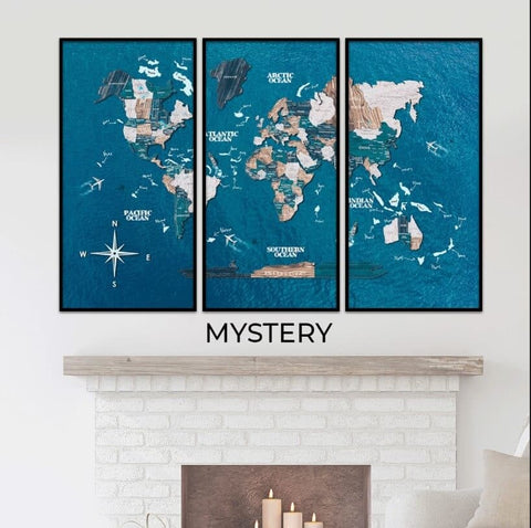 triptych wall art