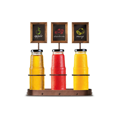 Securit® Weinflaschenhalter für drei Flaschen